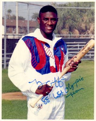 Ty Griffin autographed 1988 USA Olympic Team 8x10 photo