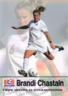 Brandi Chastain 1999 U.S. Women's National Team Roox soccer card