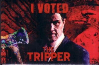 The Tripper movie promo button or pin