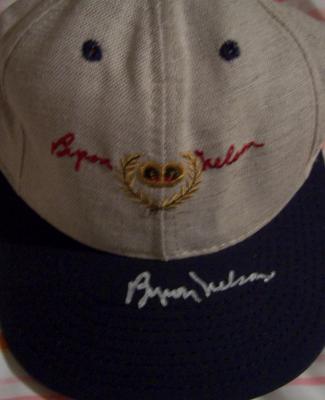 Byron Nelson autographed personal model golf cap or hat