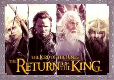Lord of the Rings Return of the King promo postcard