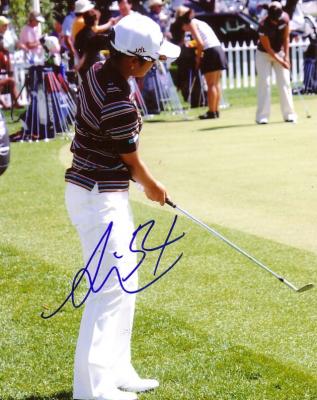 Ai Miyazato autographed 2005 LPGA Kraft Nabisco Championship 8x10 photo (old signature)
