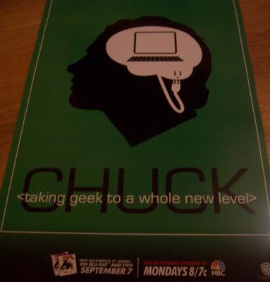 Chuck 2010 Comic-Con EXCLUSIVE promo poster