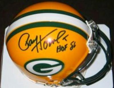 Paul Hornung autographed Green Bay Packers mini helmet