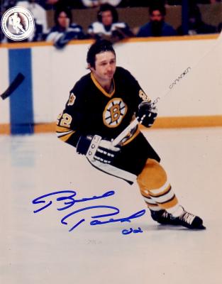 Brad Park autographed Boston Bruins 8x10 photo