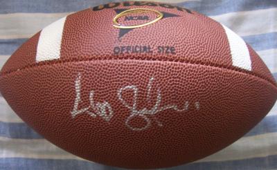 Alex Smith autographed Wilson NCAA football