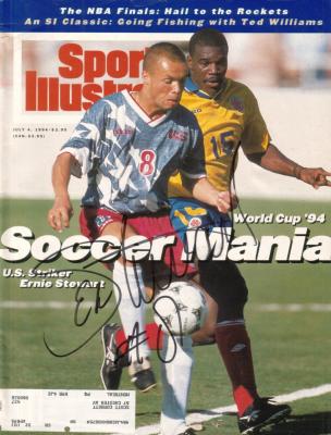 Ernie Stewart autographed 1994 U.S. National Team Sports Illustrated