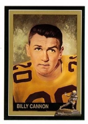 Billy Cannon LSU Heisman Trophy winner card