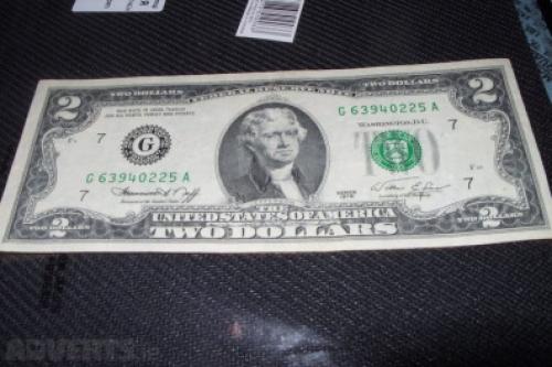 Two U.S. dollars in 1976