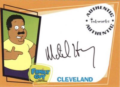 Mike Henry Family Guy certified autograph card
