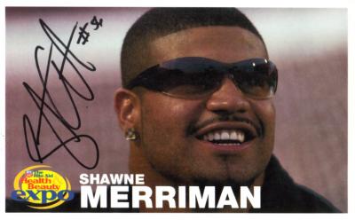 Shawne Merriman autographed San Diego Chargers 5x8 photo