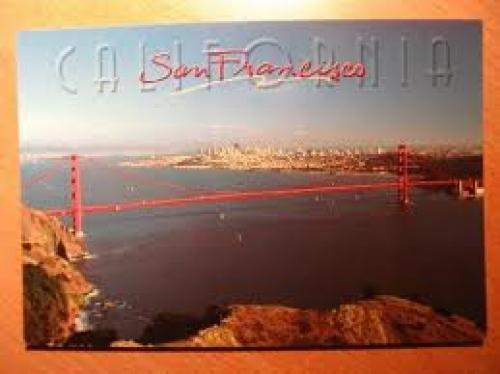 The postcard from SF, USA