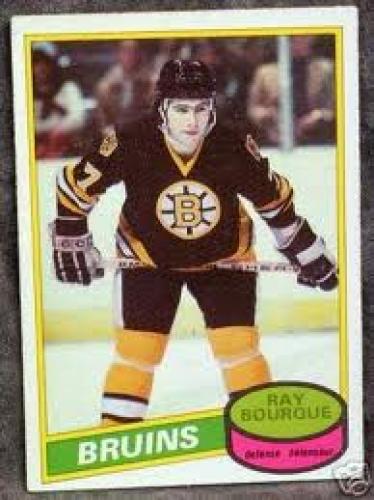 Ray Bourque 1980 Rookie Hockey card