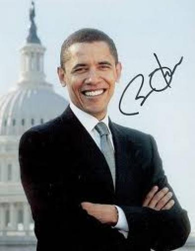 Autograph; President Barrack Obama, U.S.; Celebrities Autograph Collection