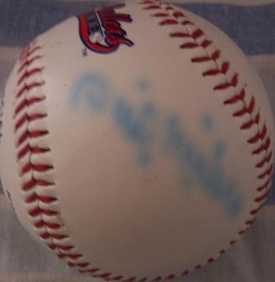 Phil Niekro autographed Colorado Silver Bullets baseball