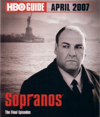 The Sopranos April 2007 HBO Guide booklet