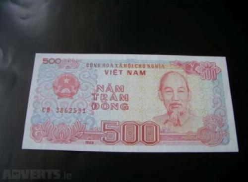 500 DONG - VIETNAM-1988