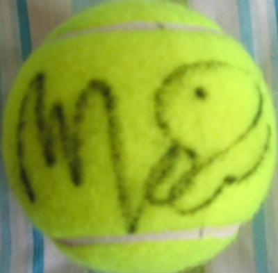 Mary Pierce autographed tennis ball