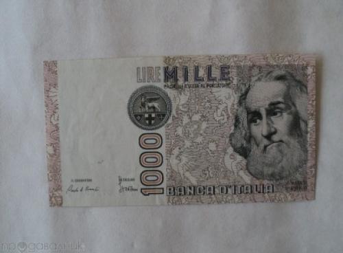 Italy-1000 Liri- 1982