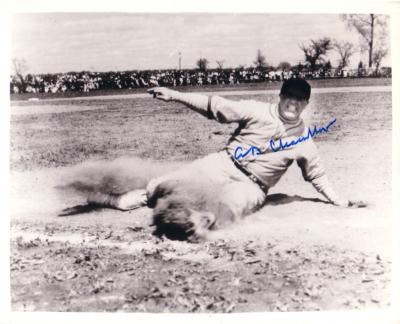 A.B. Happy Chandler autographed 8x10 photo
