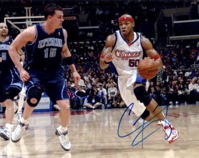 Corey Maggette autographed 8x10 Los Angeles Clippers photo