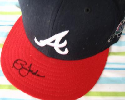 Brian Jordan autographed Atlanta Braves 1999 All-Star game model cap