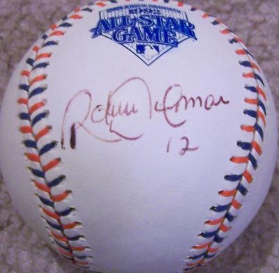 Roberto Alomar autographed 1992 All-Star Game baseball