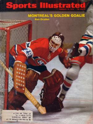 Ken Dryden Montreal Canadiens 1972 Sports Illustrated