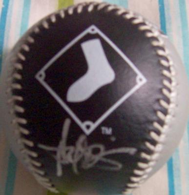 Harold Baines autographed Chicago White Sox baseball