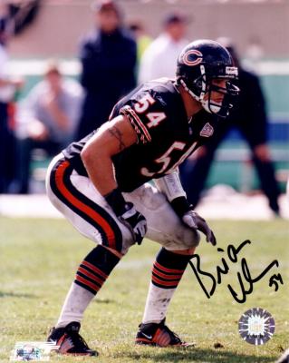 Brian Urlacher autographed 8x10 Chicago Bears photo