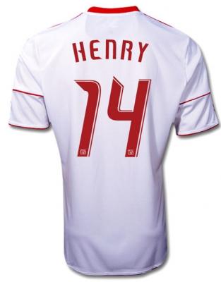 Thierry Henry New York Red Bulls MLS Adidas replica jersey NEW WITH TAGS