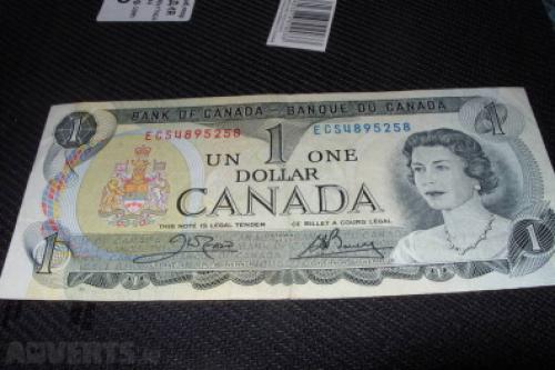 Canada 1 dollar-1973