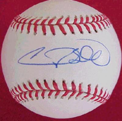 Gary Sheffield autographed NL baseball