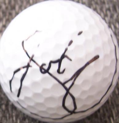 Jason Day autographed golf ball