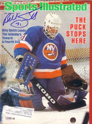 Billy Smith autographed New York Islanders 1983 Sports Illustrated