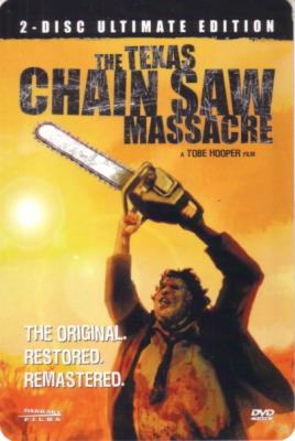 Texas Chain Saw Massacre DVD 4x6 promo card