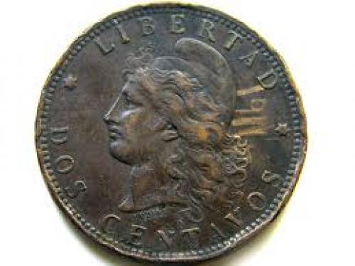 Coins; 1893 ARGENTINA COIN