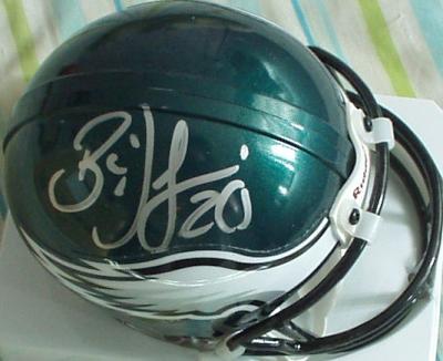 Brian Dawkins autographed Philadelphia Eagles mini helmet