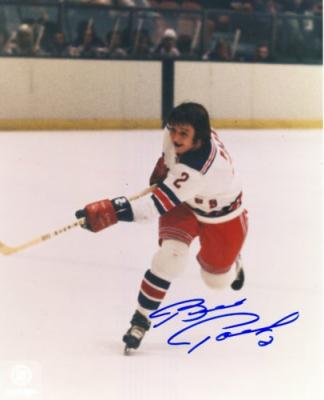 Brad Park autographed New York Rangers 8x10 photo
