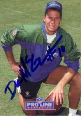 Dan McGwire autographed 1991 Pro Line Rookie Card