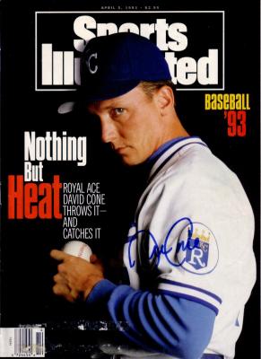 David Cone autographed Kansas City Royals 1993 Sports Illustrated