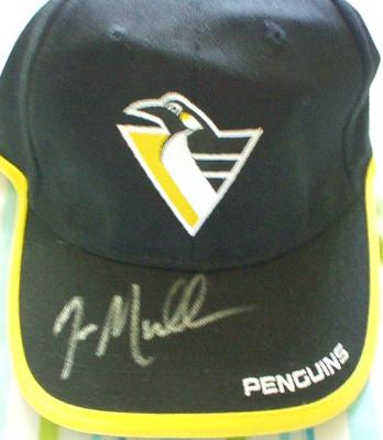 Joe Mullen autographed Pittsburgh Penguins cap