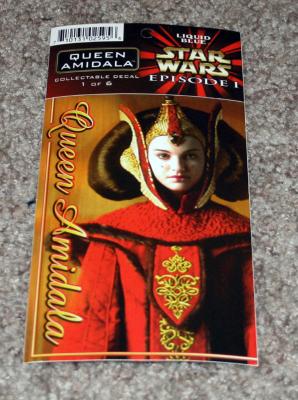 Queen Amidala Star Wars Episode 1 decal or sticker
