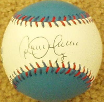 Roberto Alomar autographed Toronto Blue Jays baseball