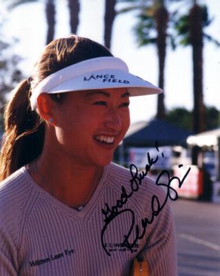 Pearl Sinn autographed 8x10 LPGA photo