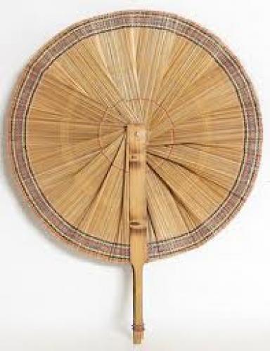 Crafts; Handmade Fan - Bamboo