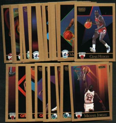 1990-91 SkyBox basketball 300 card complete set (Michael Jordan)