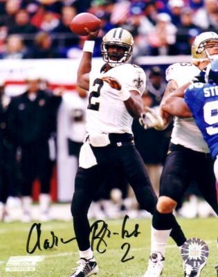 Aaron Brooks autographed 8x10 New Orleans Saints photo