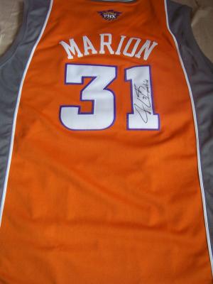 Shawn Marion autographed Phoenix Suns authentic jersey inscribed Matrix