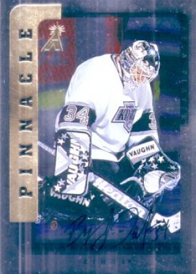 Byron Dafoe certified autograph Los Angeles Kings Be A Player card